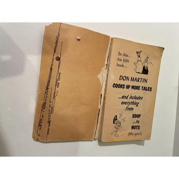 Vintage MAD Books Lot- Voodoo Mad, Questionable Mad, Don Martin Cooks Up More Ta - Picture 8 of 11